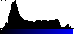 Blue Histogram