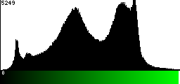 Green Histogram