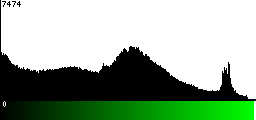 Green Histogram