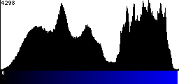Blue Histogram