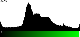 Green Histogram