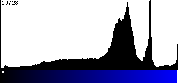 Blue Histogram