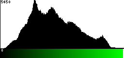 Green Histogram