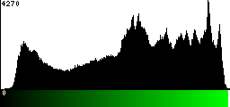 Green Histogram