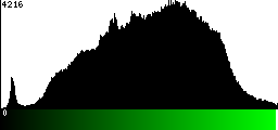Green Histogram