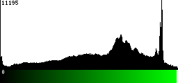 Green Histogram