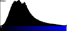 Blue Histogram