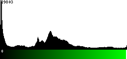 Green Histogram