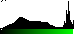 Green Histogram