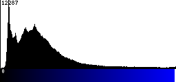 Blue Histogram