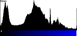 Blue Histogram