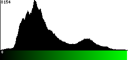 Green Histogram