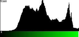 Green Histogram