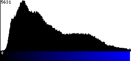 Blue Histogram