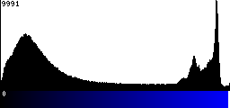 Blue Histogram