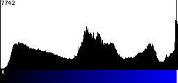 Blue Histogram