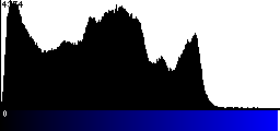 Blue Histogram