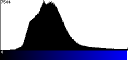 Blue Histogram