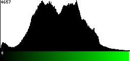 Green Histogram