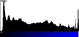 Blue Histogram