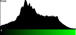 Green Histogram