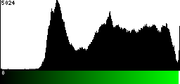 Green Histogram