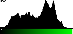 Green Histogram