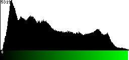 Green Histogram