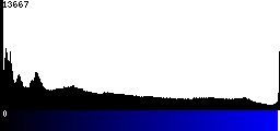 Blue Histogram