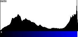 Blue Histogram