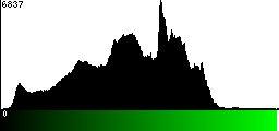Green Histogram