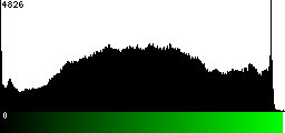 Green Histogram