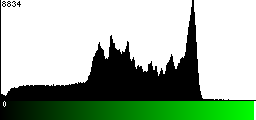 Green Histogram