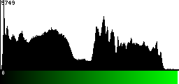 Green Histogram