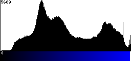 Blue Histogram