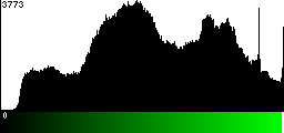 Green Histogram