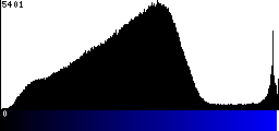 Blue Histogram