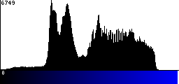 Blue Histogram