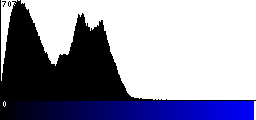Blue Histogram