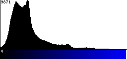 Blue Histogram