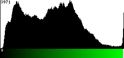 Green Histogram