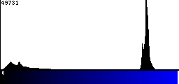 Blue Histogram