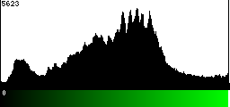 Green Histogram