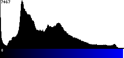 Blue Histogram