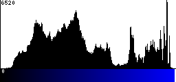 Blue Histogram