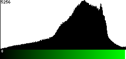 Green Histogram