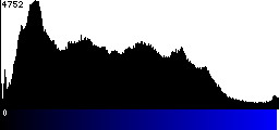 Blue Histogram