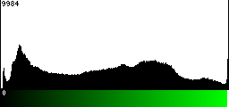 Green Histogram