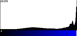 Blue Histogram