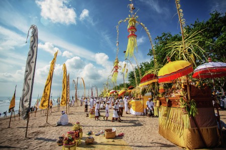 Melasti, Offering to the Sea God